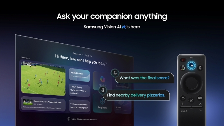 Samsung tvs and displays samsung vision ai companion ai to households worldwide thumb728.jpg